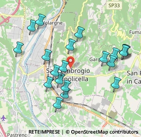 Mappa SP 33c, 37015 Sant'Ambrogio di Valpolicella VR (2.0405)