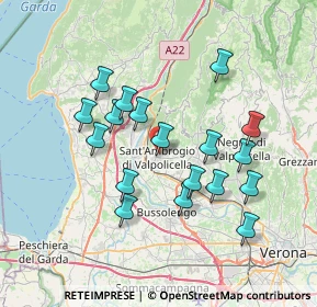 Mappa SP 33c, 37015 Sant'Ambrogio di Valpolicella VR (6.75556)