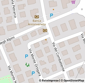 Mappa Via del combattente, 36050 Altavilla Vicentina VI, Italia (0.084)