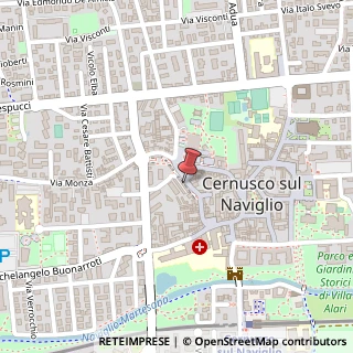 Mappa Via Carolina Balconi, 39, 20063 Cernusco sul Naviglio, Milano (Lombardia)