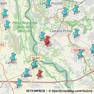 Mappa Via Filippo Corridoni, 20029 Turbigo MI, Italia (6.792)