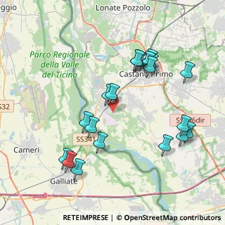Mappa Via Filippo Corridoni, 20029 Turbigo MI, Italia (4.099)