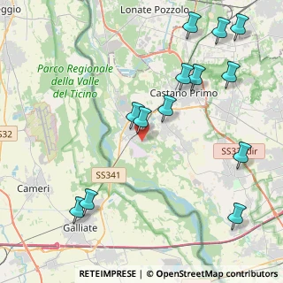 Mappa Via Filippo Corridoni, 20029 Turbigo MI, Italia (5.03692)