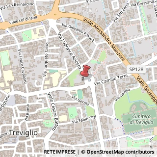 Mappa Via L. Ariosto, 30, 24047 Treviglio, Bergamo (Lombardia)
