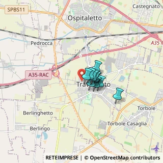 Mappa Via Filippo Lippi, 25039 Travagliato BS, Italia (0.75182)