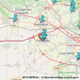 Mappa Via Filippo Lippi, 25039 Travagliato BS, Italia (5.99429)