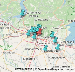 Mappa Via Alessandro Mantice, 25124 Brescia BS, Italia (8.30571)