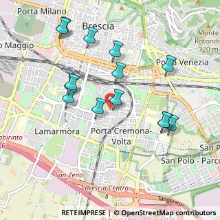 Mappa Via Alessandro Mantice, 25124 Brescia BS, Italia (0.98)