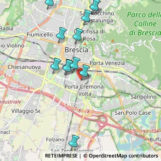 Mappa Via Alessandro Mantice, 25124 Brescia BS, Italia (2.16917)