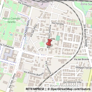 Mappa Via cremona 42, 25124 Brescia, Brescia (Lombardia)