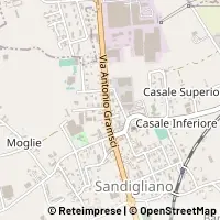 地図 Sandigliano