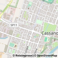 Map Cassano d'Adda