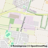 Mapa Pozzuolo Martesana