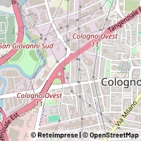 지도 Cologno Monzese