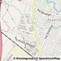 Mapa Martellago