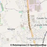 Kartta Sandigliano