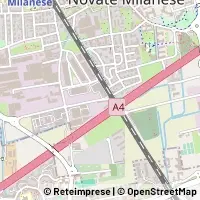 Map Novate Milanese