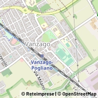 地図 Vanzago