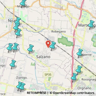 Mappa 30030 Salzano VE, Italia (3.338)