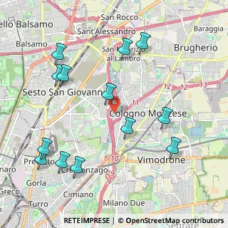 Mappa Via G. di Vittorio, 20099 Sesto San Giovanni MI, Italia (2.37)
