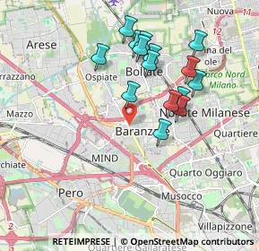 Mappa , 20021 Baranzate MI, Italia (1.71333)