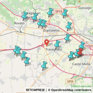 Mappa Via Verdura, 25039 Travagliato BS, Italia (5.063)