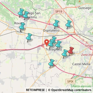 Mappa Via Verdura, 25039 Travagliato BS, Italia (3.94083)
