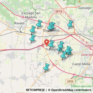 Mappa Via Verdura, 25039 Travagliato BS, Italia (3.37462)