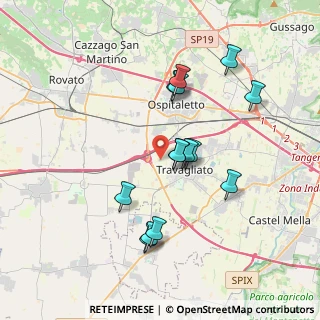 Mappa Via Verdura, 25039 Travagliato BS, Italia (3.445)