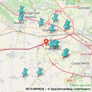 Mappa Via Verdura, 25039 Travagliato BS, Italia (4.25214)