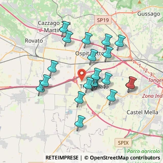Mappa Via Verdura, 25039 Travagliato BS, Italia (3.455)