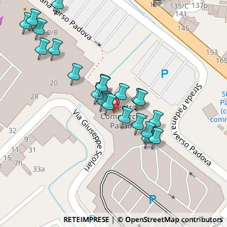 Mappa Centro Commerciale Palladio, 36100 Vicenza VI, Italia (0.05455)
