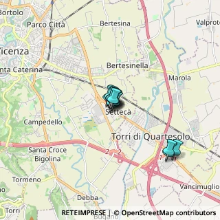 Mappa SS 11, 36100 Vicenza VI, Italia (0.82833)