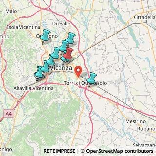 Mappa SS 11, 36100 Vicenza VI, Italia (6.76545)