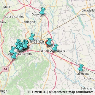Mappa SS 11, 36100 Vicenza VI, Italia (8.9475)