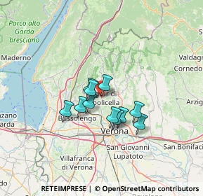 Mappa Via Ghedini Guido, 37024 Negrar di Valpolicella VR, Italia (9.01455)