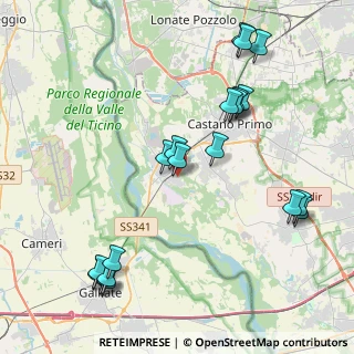 Mappa Via Guglielmo Marconi, 20029 Turbigo MI, Italia (4.781)