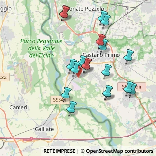 Mappa Via Guglielmo Marconi, 20029 Turbigo MI, Italia (3.789)