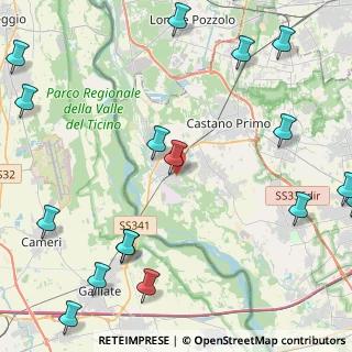 Mappa Via Guglielmo Marconi, 20029 Turbigo MI, Italia (6.7635)