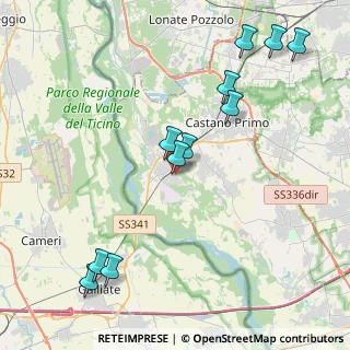 Mappa Via Guglielmo Marconi, 20029 Turbigo MI, Italia (4.66909)