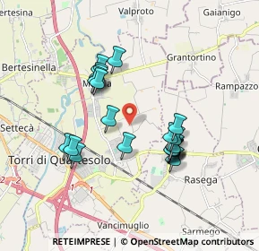Mappa Via Alture, 36040 Torri di Quartesolo VI, Italia (1.5845)
