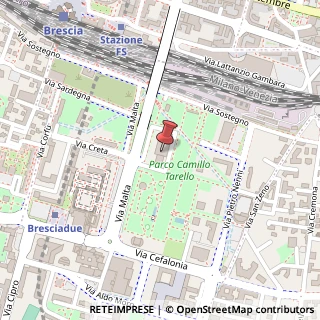 Mappa Via Malta, 7, 25124 Brescia, Brescia (Lombardia)