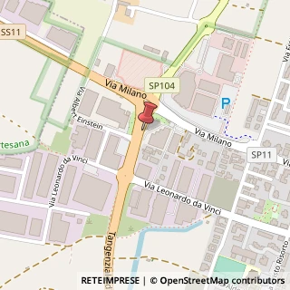 Mappa Via Albert Einstein, 74, 20062 Cassano d'Adda, Milano (Lombardia)