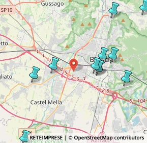 Mappa Via Roma, 25125 Brescia BS, Italia (4.73091)