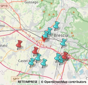 Mappa Via Roma, 25125 Brescia BS, Italia (3.66077)