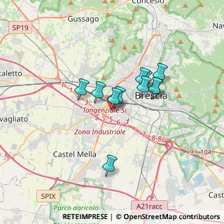 Mappa Via Roma, 25125 Brescia BS, Italia (2.51909)