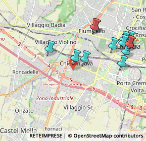 Mappa Via Roma, 25125 Brescia BS, Italia (2.28857)