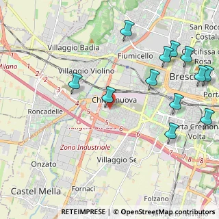 Mappa Via Roma, 25125 Brescia BS, Italia (2.6075)