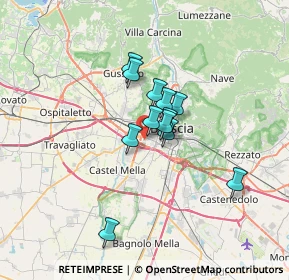 Mappa Via Roma, 25125 Brescia BS, Italia (4.48167)