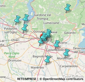 Mappa Via Roma, 25125 Brescia BS, Italia (12.15583)